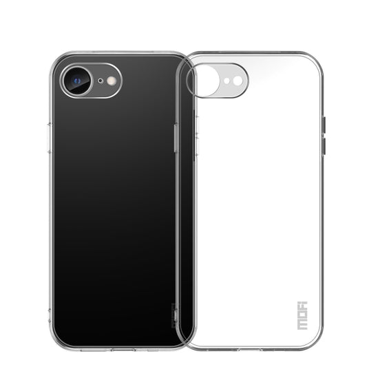 For iPhone 16e MOFI Ming Series Ultra-thin TPU Phone Case(Transparent) by MOFI