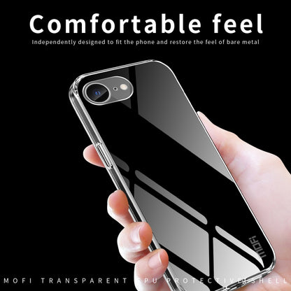 For iPhone 16e MOFI Ming Series Ultra-thin TPU Phone Case(Transparent) by MOFI