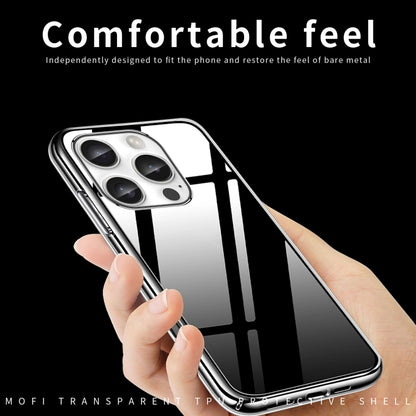 For iPhone 16 Pro MOFI Ming Series Ultra-thin TPU Phone Case(Transparent) by MOFI
