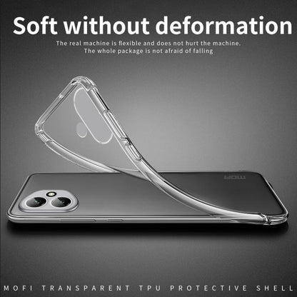 For iPhone 17 MOFI Ming Series Ultra-thin TPU Phone Case(Transparent) by MOFI