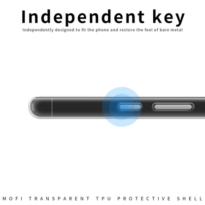 For Google Pixel 8 Pro MOFI Ming Series Ultra-thin TPU Phone Case(Transparent) by MOFI