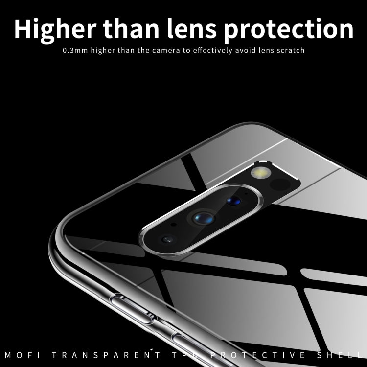 For Google Pixel 8 Pro MOFI Ming Series Ultra-thin TPU Phone Case(Transparent) by MOFI