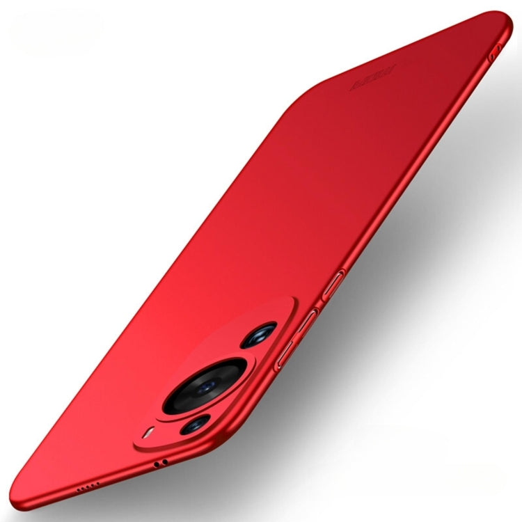 For Huawei P60 Art MOFI Frosted PC Ultra-thin Hard Phone Case(Red) by MOFI