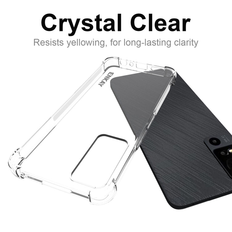 For TCL 40 XE 5G ENKAY Hat-Prince Transparent TPU Shockproof Phone Case by ENKAY