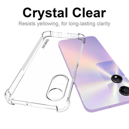 For Honor Play 40 5G / Play 40C 5G ENKAY Hat-Prince Transparent TPU Shockproof Phone Case by ENKAY