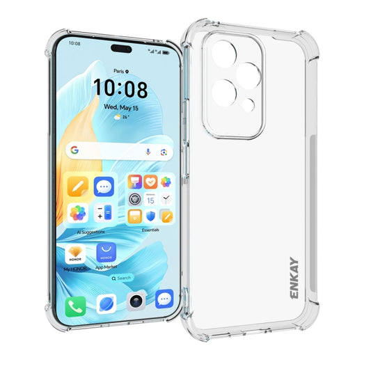 For Honor 200 Lite Global ENKAY Hat-Prince Transparent TPU Shockproof Phone Case by ENKAY