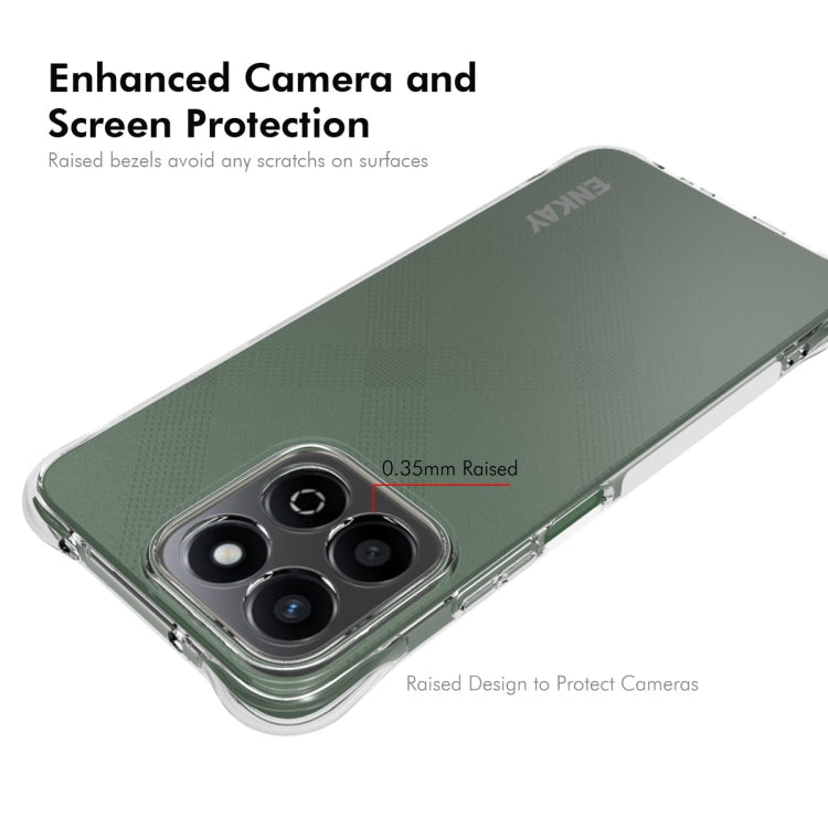 For Honor 200 Smart 5G Global ENKAY Hat-Prince Transparent TPU Shockproof Phone Case by ENKAY
