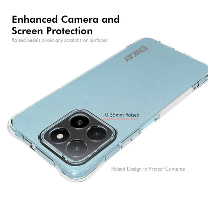 For Honor X5b 4G / X5b Plus 4G Global ENKAY Hat-Prince Transparent TPU Shockproof Phone Case by ENKAY