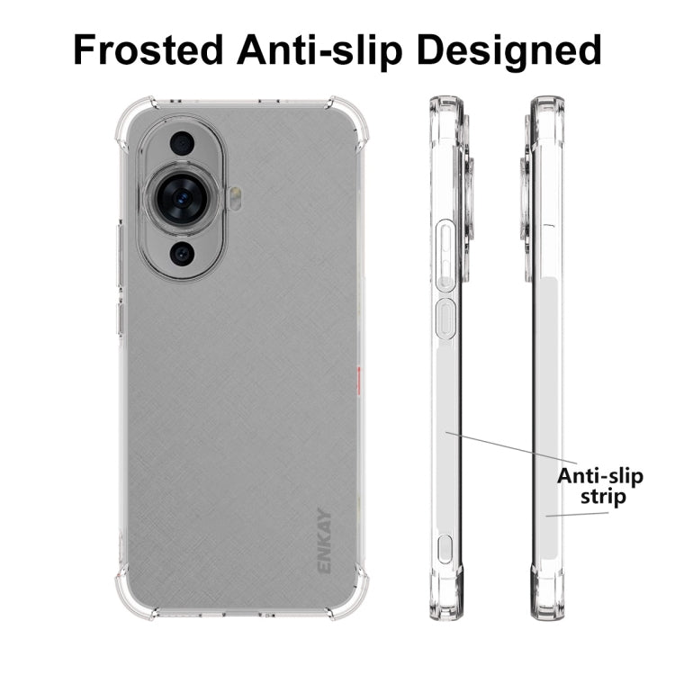 For Huawei nova 11 4G ENKAY Hat-Prince Transparent TPU Shockproof Phone Case by ENKAY