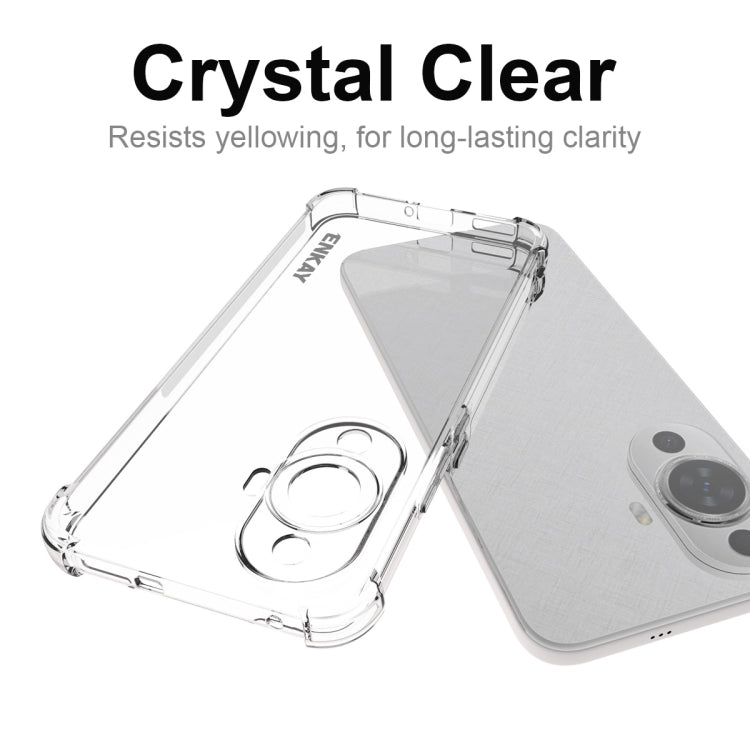 For Huawei nova 11 4G ENKAY Hat-Prince Transparent TPU Shockproof Phone Case by ENKAY