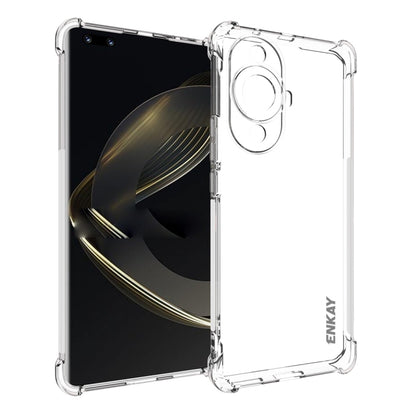 For Huawei nova 11 Pro / 11 Ultra 4G ENKAY Hat-Prince Transparent TPU Shockproof Phone Case by ENKAY