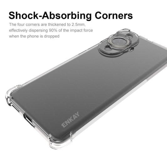 For Huawei nova 11 Pro / 11 Ultra 4G ENKAY Hat-Prince Transparent TPU Shockproof Phone Case by ENKAY