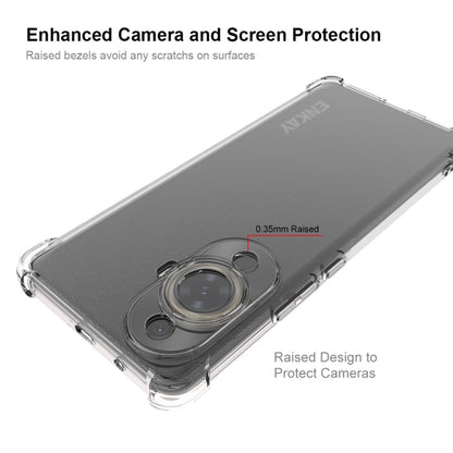For Huawei nova 11 Pro / 11 Ultra 4G ENKAY Hat-Prince Transparent TPU Shockproof Phone Case by ENKAY
