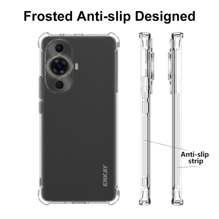 For Huawei nova 11 Pro / 11 Ultra 4G ENKAY Hat-Prince Transparent TPU Shockproof Phone Case by ENKAY