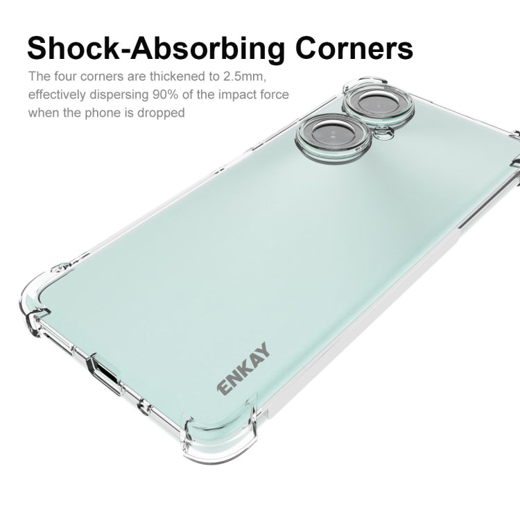 For Huawei nova 11i 4G ENKAY Hat-Prince Transparent TPU Shockproof Phone Case by ENKAY