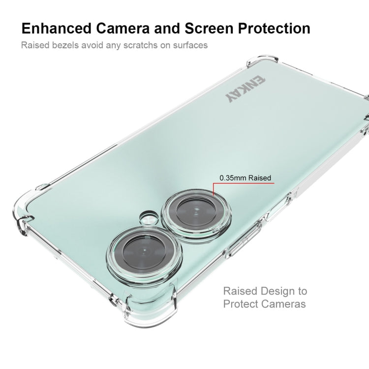 For Huawei nova 11i 4G ENKAY Hat-Prince Transparent TPU Shockproof Phone Case by ENKAY