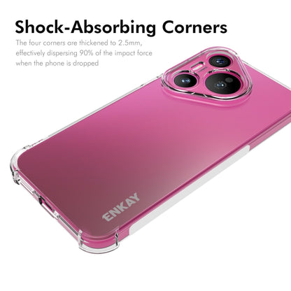 For Huawei Pura 70 ENKAY Hat-Prince Transparent TPU Shockproof Phone Case by ENKAY