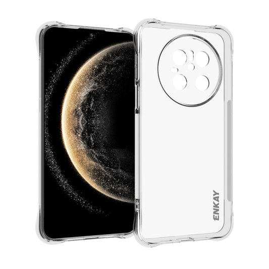 For Huawei Mate 70 ENKAY Hat-Prince Transparent TPU Shockproof Phone Case by ENKAY