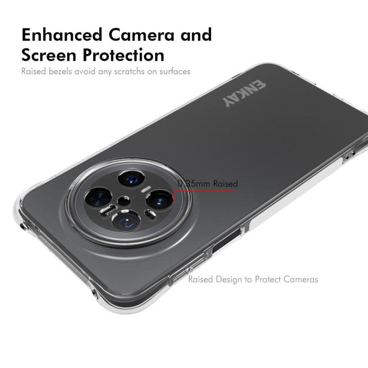 For Huawei Mate 70 ENKAY Hat-Prince Transparent TPU Shockproof Phone Case by ENKAY