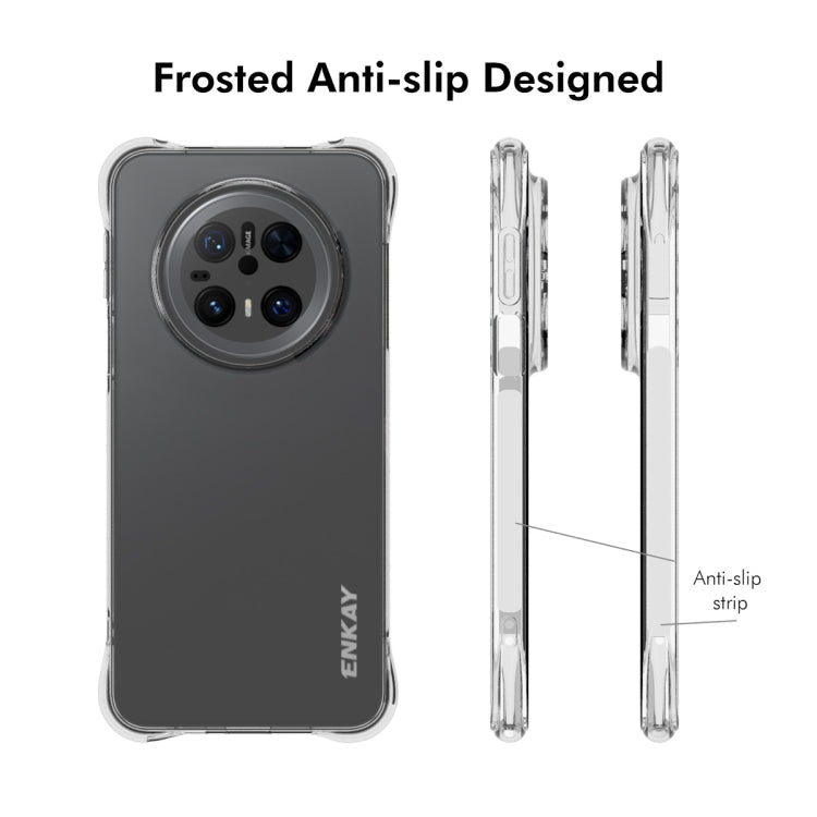 For Huawei Mate 70 ENKAY Hat-Prince Transparent TPU Shockproof Phone Case by ENKAY