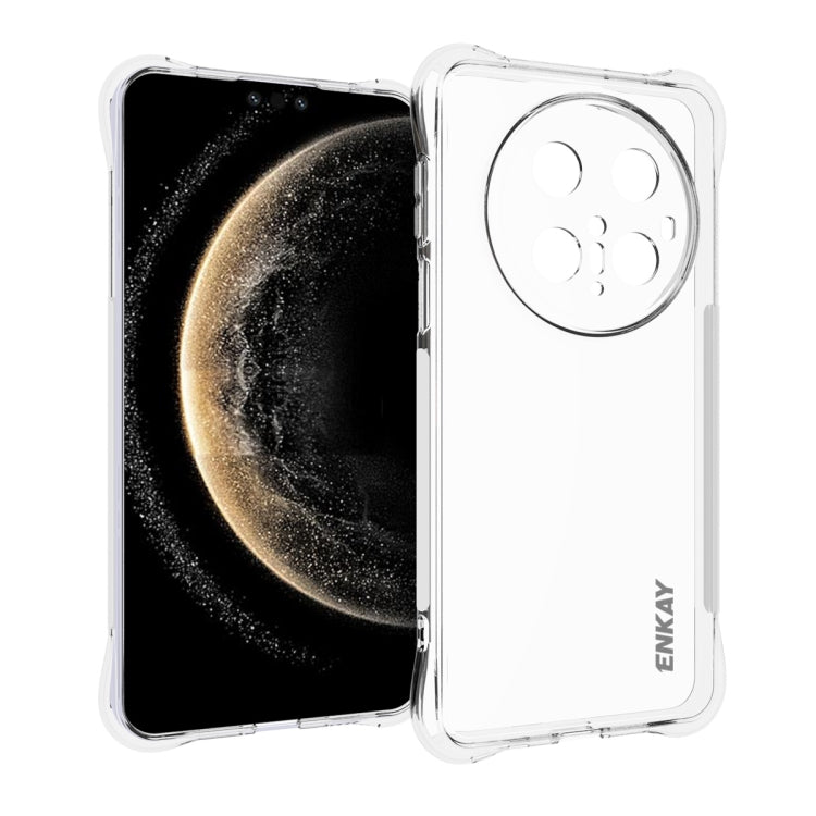 For Huawei Mate 70 Pro ENKAY Hat-Prince Transparent TPU Shockproof Phone Case by ENKAY