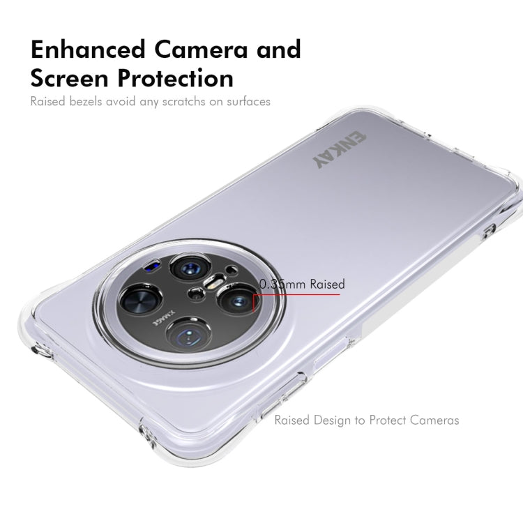 For Huawei Mate 70 Pro ENKAY Hat-Prince Transparent TPU Shockproof Phone Case by ENKAY