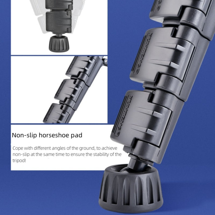 YUNTENG VCT-6006 Professional Hydraulic Head Aluminum Tripod by YUNTENG