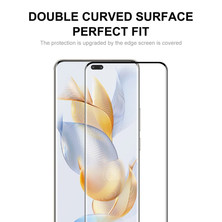 For Honor 90 Pro ENKAY Hat-Prince 3D Curved Full Glue High Sense Tempered Glass Film by ENKAY