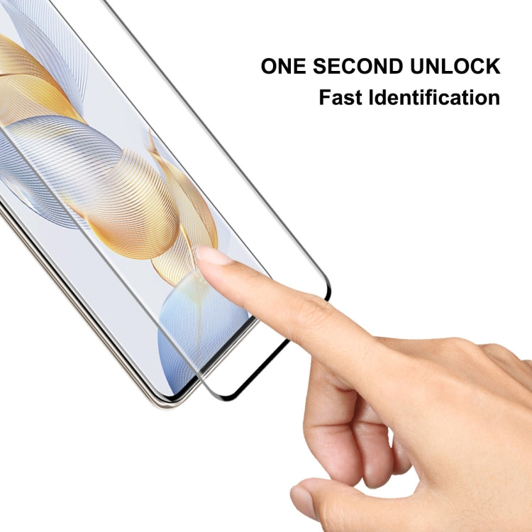 For Honor 90 Pro ENKAY Hat-Prince 3D Curved Full Glue High Sense Tempered Glass Film by ENKAY