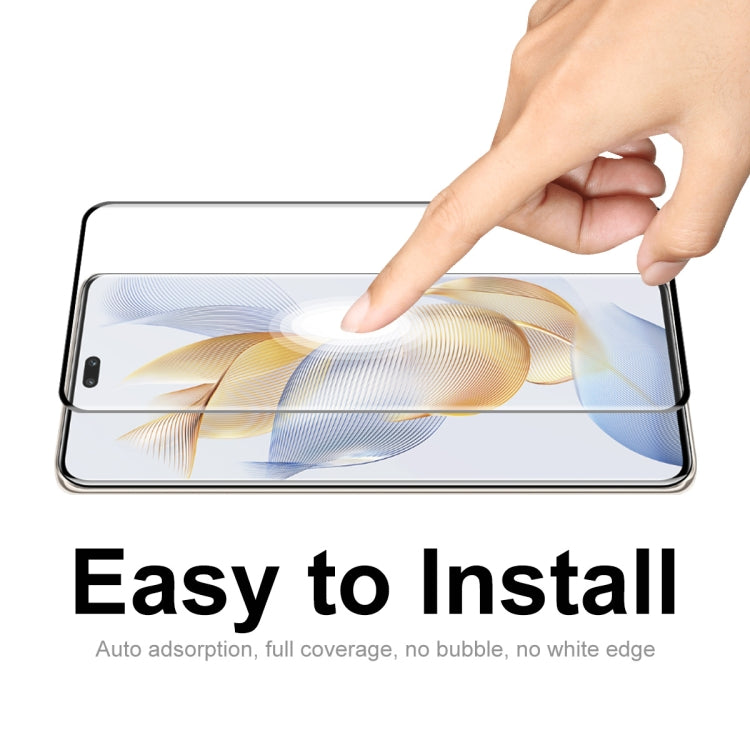For Honor 90 Pro ENKAY Hat-Prince 3D Curved Full Glue High Sense Tempered Glass Film by ENKAY