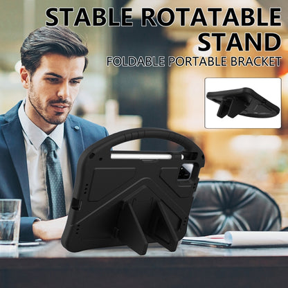 For Xiaomi Pad 7 Pro EVA Shockproof Tablet Case with Holder(Black) by bashfashion