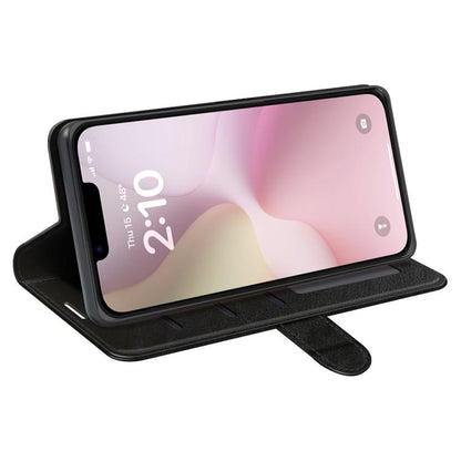 For iPhone 16e R64 Texture Horizontal Flip Leather Phone Case(Black) by bashfashion