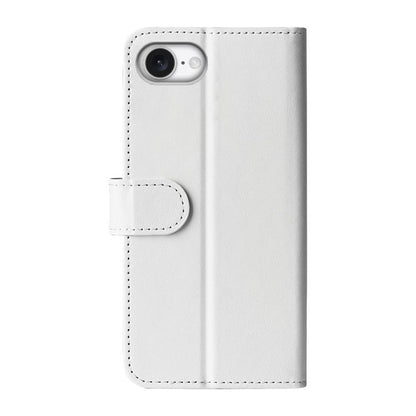 For iPhone 16e R64 Texture Horizontal Flip Leather Phone Case(White) by bashfashion