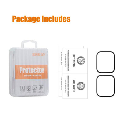 For Garmin Venu X1 2pcs ENKAY 3D Full Coverage Soft PC Edge PMMA HD Screen Protector Film by ENKAY