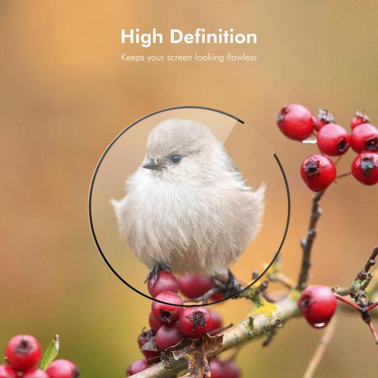 For Garmin Instinct 3 AMOLED / Solar 50mm 5pcs ENKAY 3D Full Coverage Soft PC Edge PMMA HD Screen Protector Film by ENKAY