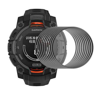 For Garmin Instinct E 45mm 10pcs ENKAY 3D Full Coverage Soft PC Edge PMMA HD Screen Protector Film by ENKAY