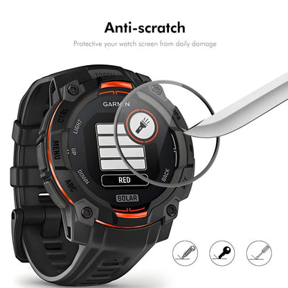 For Garmin Instinct E 45mm 10pcs ENKAY 3D Full Coverage Soft PC Edge PMMA HD Screen Protector Film by ENKAY