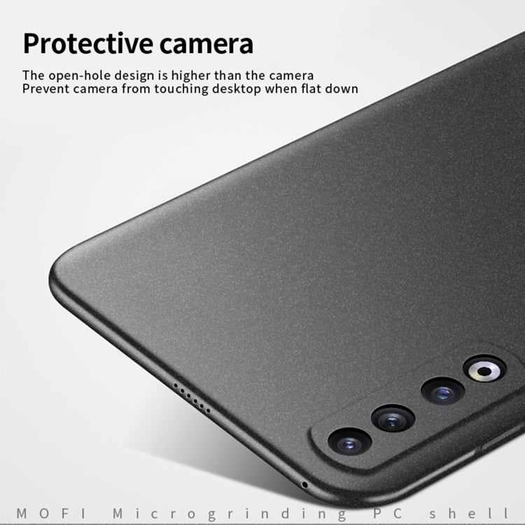 For Honor 90 Pro MOFI Fandun Series Frosted PC Ultra-thin All-inclusive Phone Case(Black) by MOFI