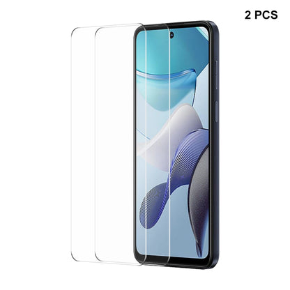 For Motorola Moto G73 / G Power 2023 2pcs ENKAY 0.26mm 9H 2.5D High Aluminum-silicon Tempered Glass Film by ENKAY
