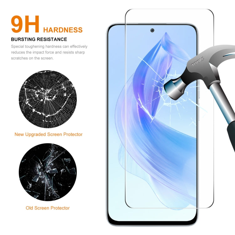 For Honor Play7T Pro / X50i / X40i ENKAY 0.26mm 9H 2.5D High Aluminum-silicon Tempered Glass Film by ENKAY