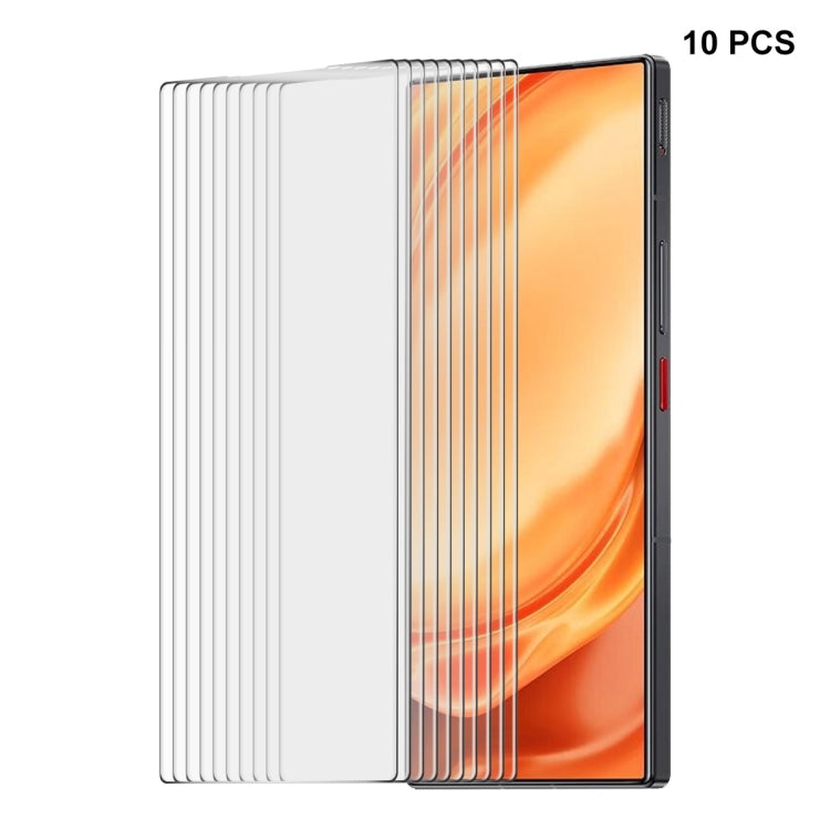 For ZTE Nubia Z50 Ultra 10pcs ENKAY 0.26mm 9H 2.5D High Aluminum-silicon Tempered Glass Film by ENKAY