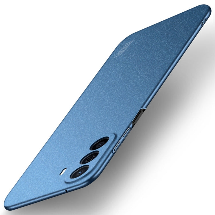 For Huawei Enjoy 50 / nova Y70 Plus MOFI Fandun Series Frosted PC Ultra-thin All-inclusive Phone Case(Blue) by MOFI