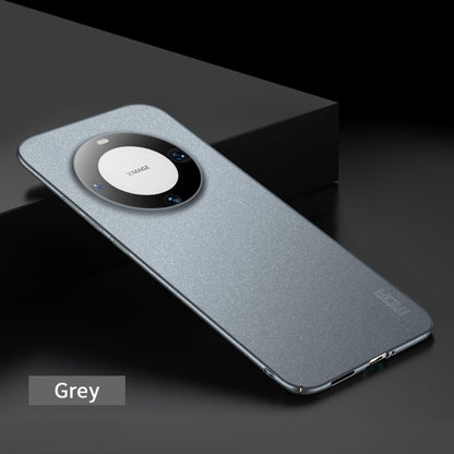 For Huawei Mate 60 Pro MOFI Fandun Series Frosted PC Ultra-thin All-inclusive Phone Case(Gray) by MOFI