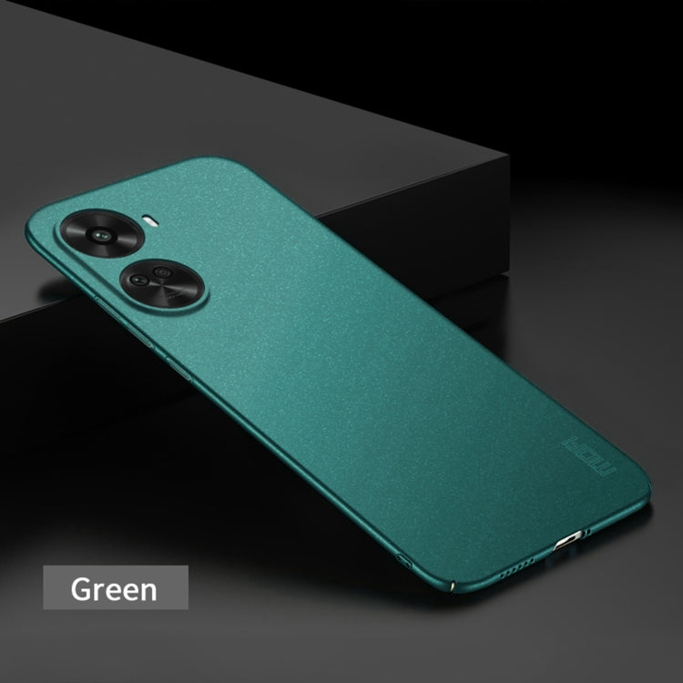 For Huawei nova 11 SE MOFI Fandun Series Frosted PC Ultra-thin All-inclusive Phone Case(Green) by MOFI