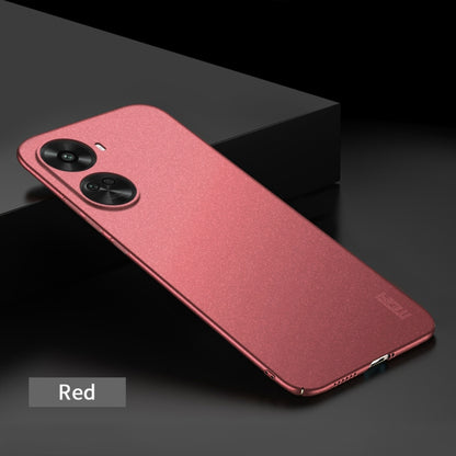 For Huawei nova 11 SE MOFI Fandun Series Frosted PC Ultra-thin All-inclusive Phone Case(Red) by MOFI