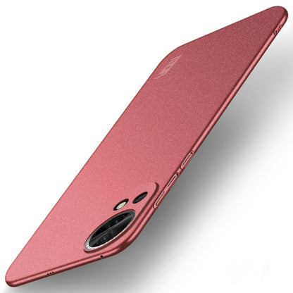 For Huawei nova 12 Pro / 12 Ultra MOFI Fandun Series Frosted PC Ultra-thin All-inclusive Phone Case(Red) by MOFI