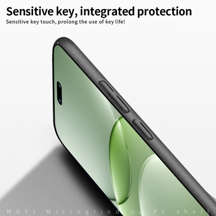 For Huawei nova 13 Pro MOFI Fandun Series Frosted PC Ultra-thin All-inclusive Phone Case(Green) by MOFI