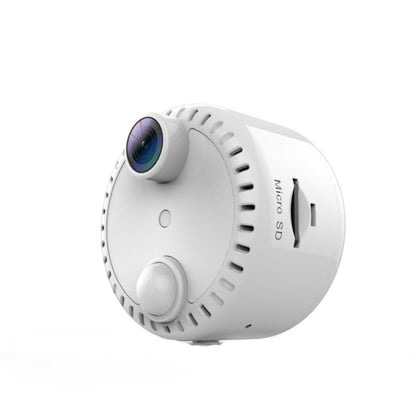 R10 4K HD Night Vision Cell Phone Remote Camera WiFi Webcam Home Network Monitor Camera(White) by bashfashion