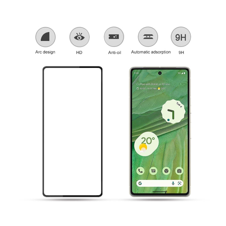 For Google Pixel 7 mocolo 2.5D Full Glue Full Cover Tempered Glass Film by mocolo