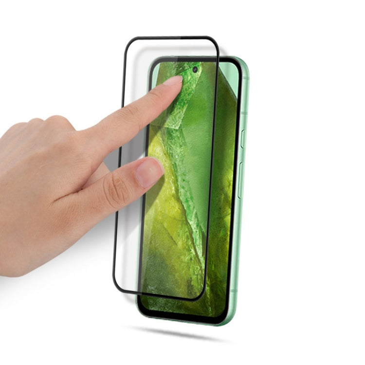 For Google Pixel 8a mocolo 2.5D Full Glue Full Cover Tempered Glass Film by mocolo